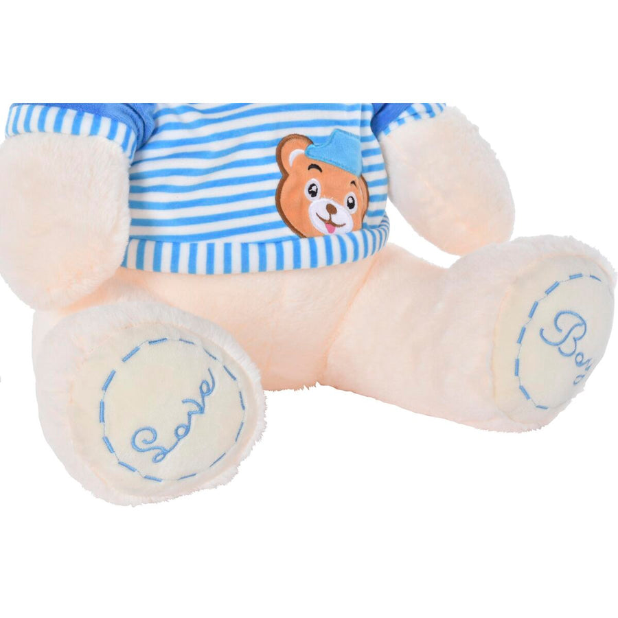 Orsetto di Peluche DKD Home Decor Beige Azzurro Rosa Per bambini Orso 25 x 25 x 50 cm (2 Unità)