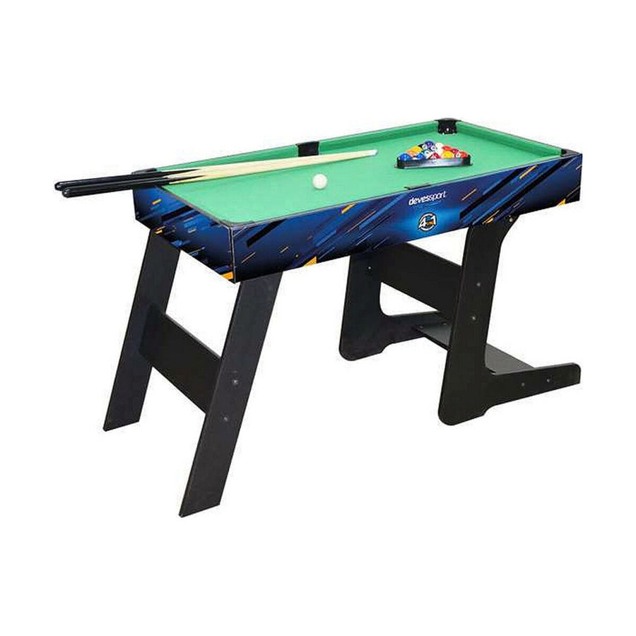 Tavolo multi-gioco Pieghevole 4 in 1 115,5 x 63 x 16,8 cm Legno MDF