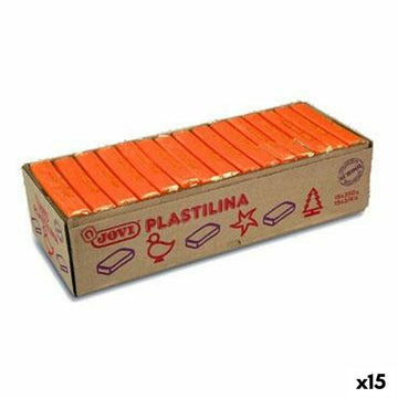 Barre di plastilina Jovi Arancio 15 Unità